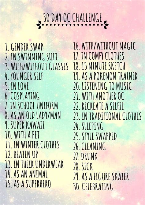 drawing prompts + ideas — 30 Day Drawing Challenge: Outfits